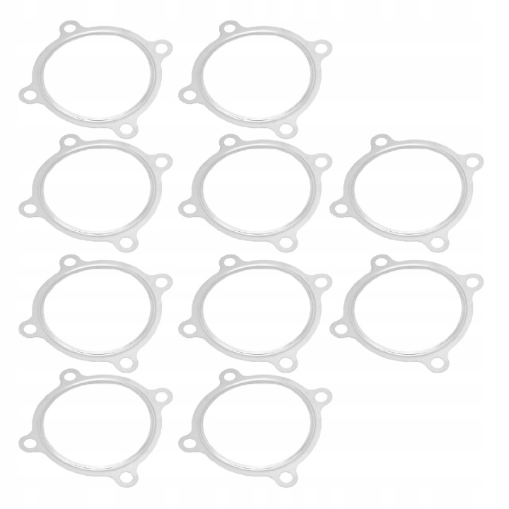 10PCS TURBO DOWN TUYAU JOINT D'ÉTANCHÉITÉ 3 ÉTRIERS 4 BOULONS ACIER INOXYDABLE 38
