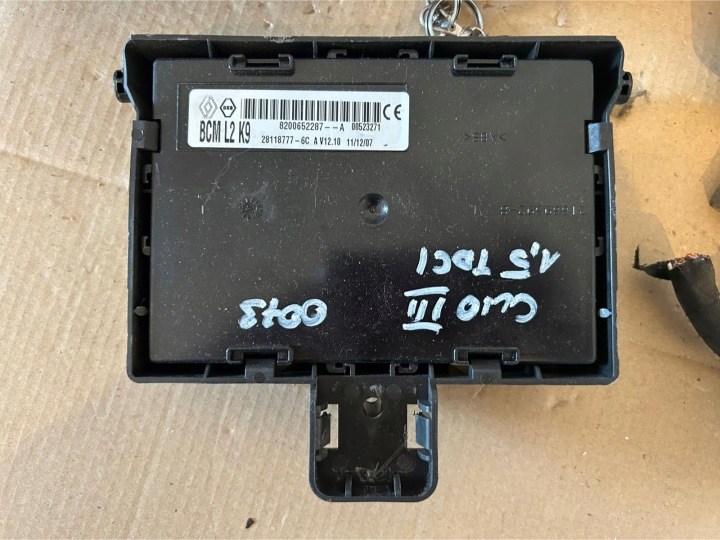 KIT DE DÉMARRAGE IMMO RENAULT CLIO III 1,5 TDCI 106KM 8200843713 S122326114A