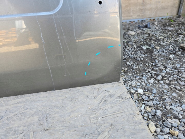 CITROEN BERLINGO II 08- PARTENAIRE PORTES DROIT ARRIÈRE ARRIÈRE COULISSANT