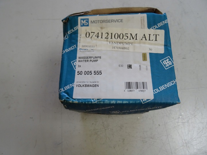 POMPE À EAU KOLBENSCHMIDT 50005555 VW T4