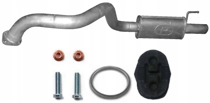 POLMOSTROW SILENCIEUX ARRIÈRE TOYOTA LANDCRUISER 3.0 97-