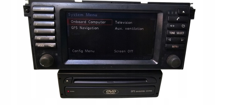 BMW E38 E39 E46 X5 E53 MODULE LECTEUR DE CARTE DISQUES NAVIGATION MK4 NAVI CD GPS 6920182