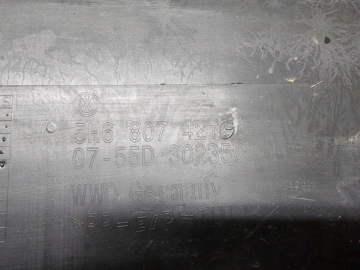 5H6807421G 5H6807568D VW GOLF 8 VIII GTI PARE-CHOCS ARRIÈRE ARRIÈRE 4XPDC