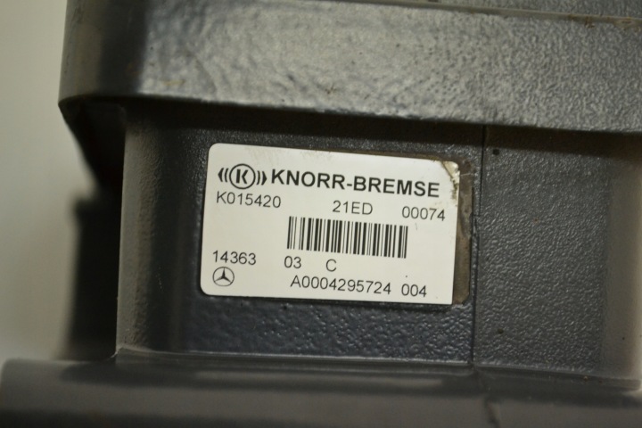 MERCEDES ACTROS MP4 SOUPAPE EBS DE FREIN A0004295724