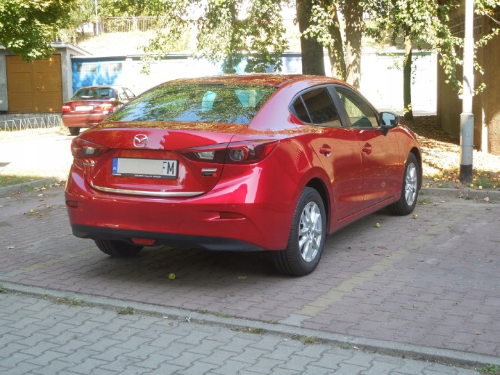 MAZDA 3 III BERLINE 13- MOULURE CHROME COUVERCLES DE COFFRE COFFRE