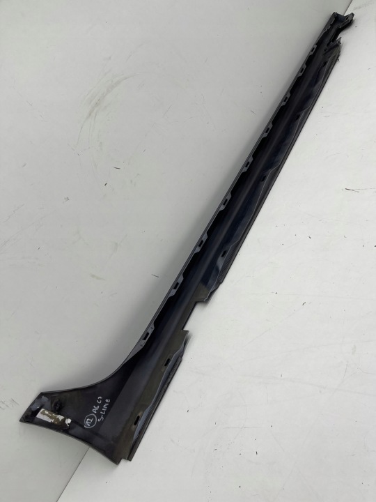 AUDI A6 C7 MOULURE REVÊTEMENT SEUIL SEUIL DROITE COULEUR LZ9Y NOIR