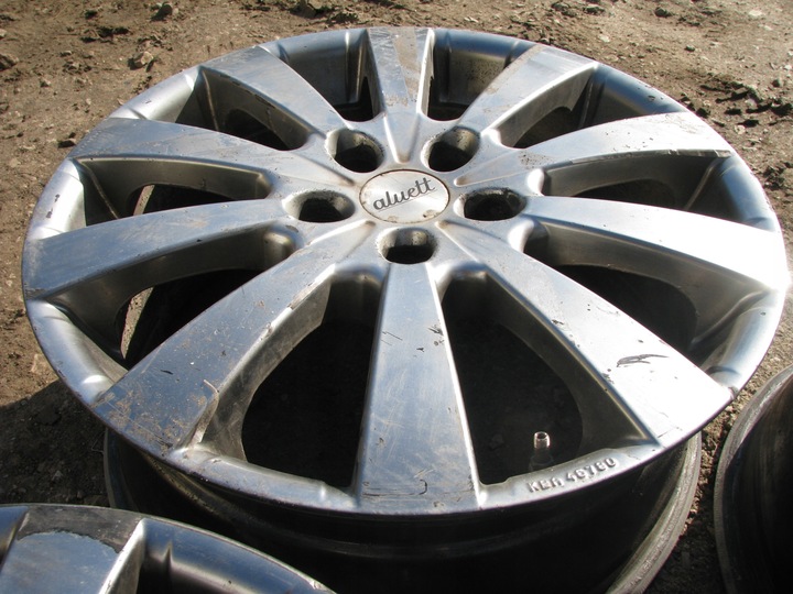 LLANTAS ALULLANTAS 4 PIEZAS R17 ET38 5X110 OPEL ASTRA H ZAFIRA B 