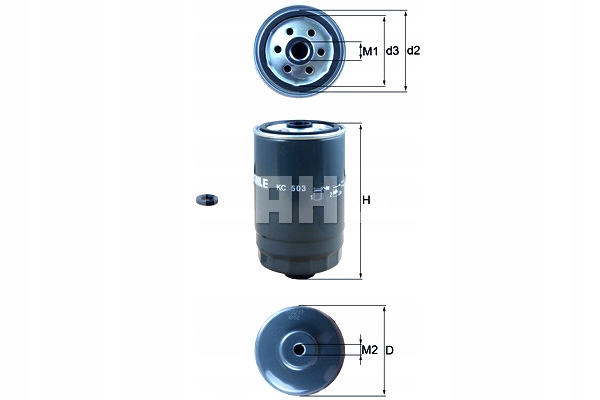 MAHLE FILTRO COMBUSTIBLES HYUNDAI KIA 