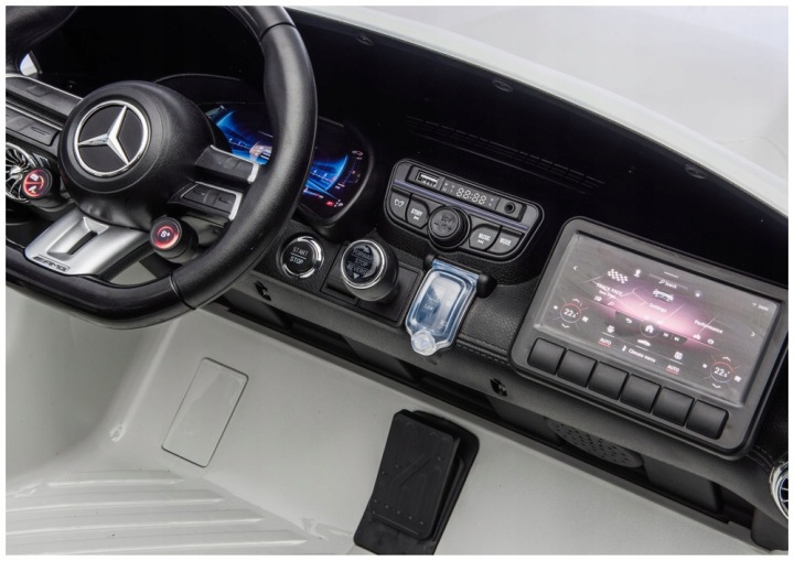 AUTO SUR BATTERIE MERCEDES GT63 AMG DK-GT63 24V BLANC