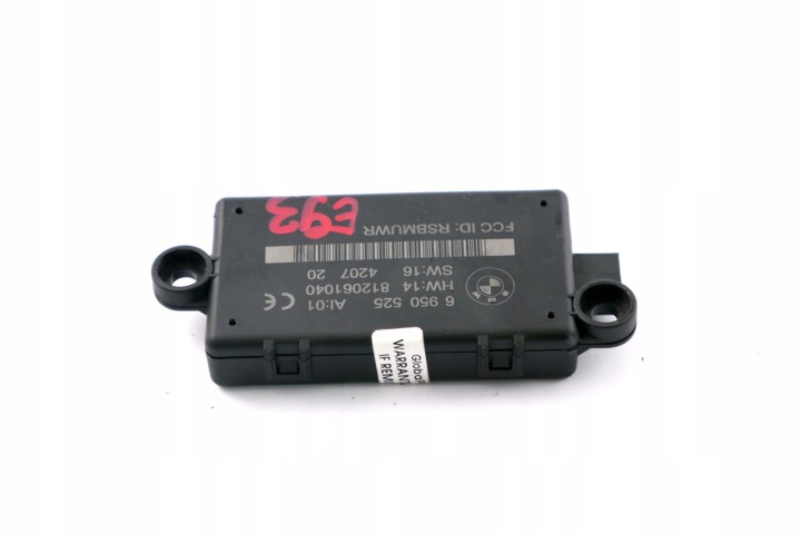 BMW E63 E93 AMPLIFICATEUR D'ANTENNE ANTENNES 6950525