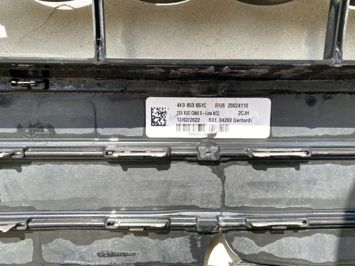 AUDI A6 4K C8 SLINE PARE-CHOCS AVANT