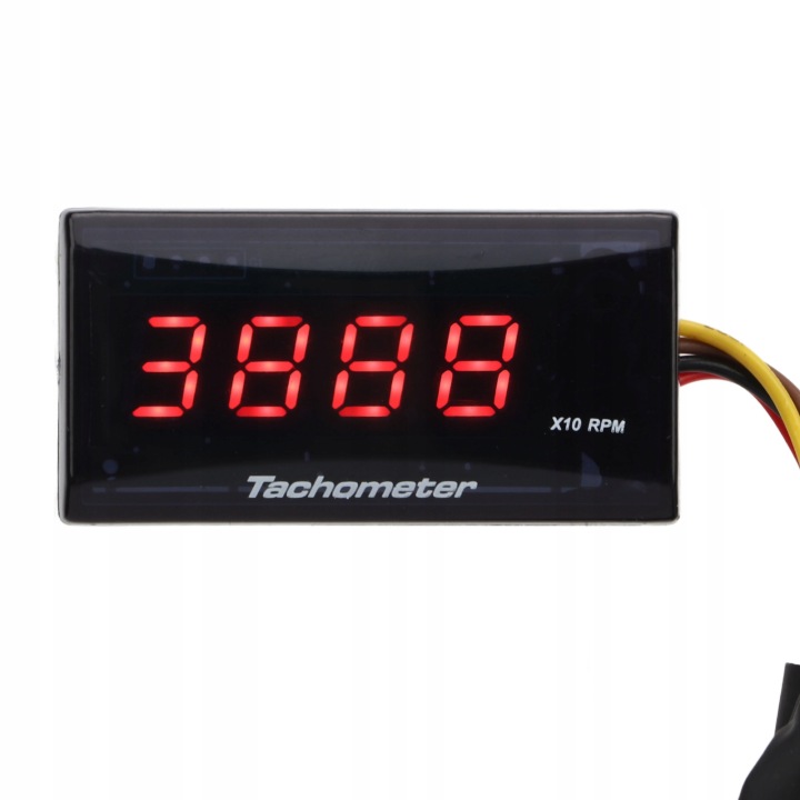 COMPTE-TOURS MOTOCYCLETTE DC 12 V ULTRA MINCE MONITEUR LCD ODPORNY 9R