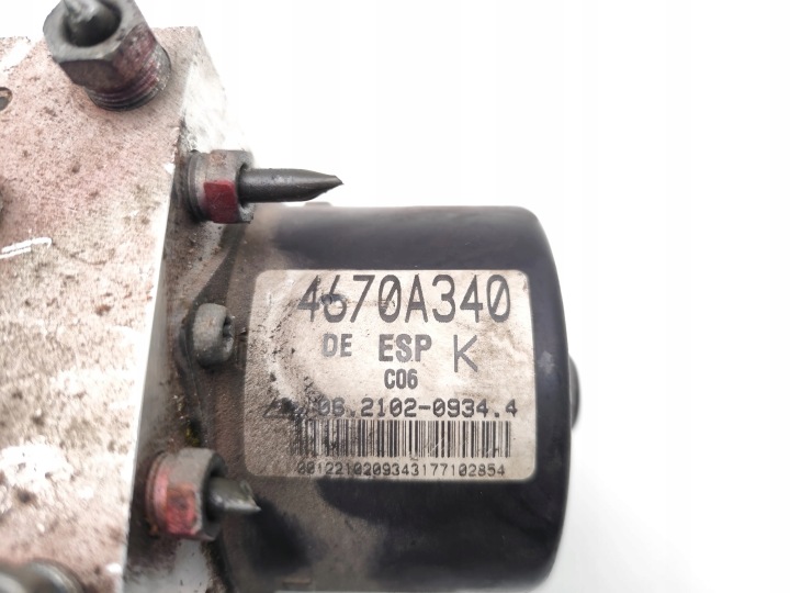 CITROEN C-CROSSER POMPE ABS 2.2 HDI DIESEL 115KW (156 HP) 4670A340 2008 SUV
