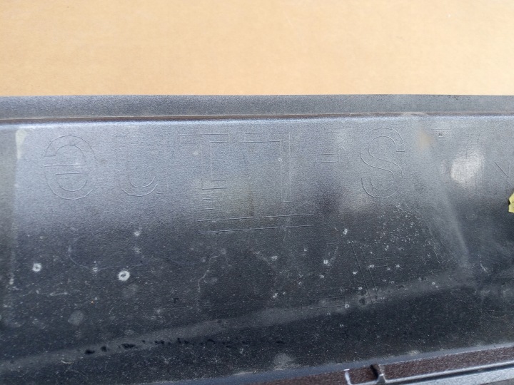 AUDI A7 C7 LIFT LX7P S LINE MOULURE REVÊTEMENT SEUIL SEUIL GAUCHE