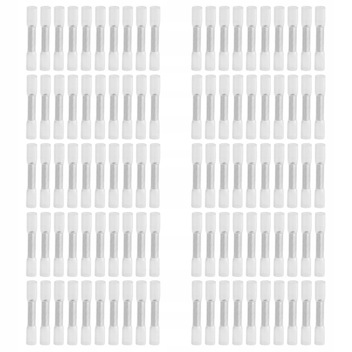 100 PCS ISOLÉ CONNECTEURS KONEKTOROWE VERS FILS AVEC KURCZLIWEJ TUBES 26-24 AWG