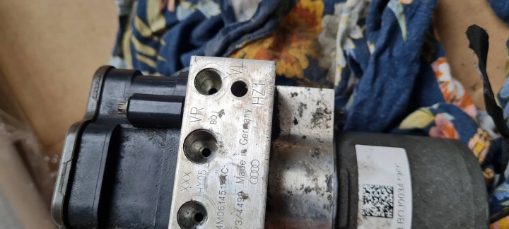 Q7 4M II POMPE DE FREIN ABS MODULE CONTRÔLEUR 4M0907379R