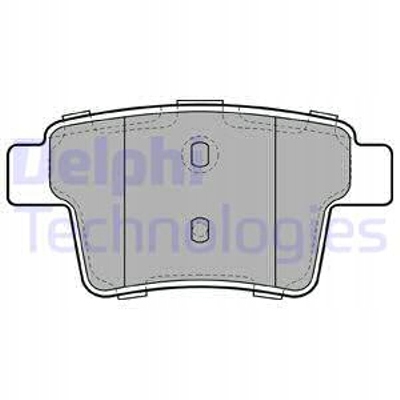 KLOCEK DE FRENADO KPL. PARTE TRASERA FORD MONDEO 3 JAGUAR X-TYPE 1.8-3.0 