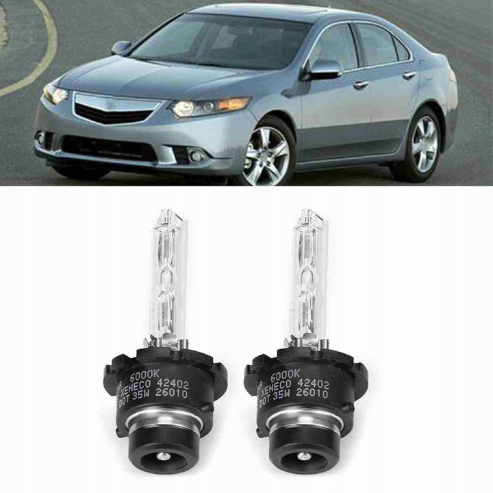 2PCS XÉNON PROJECTEUR D2S DET FOR ACURA 2012-2015 33116-SL0-003 IK