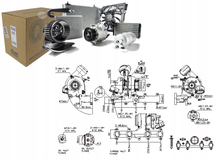 TURBO VW 2,0TDI NISSENS 93099