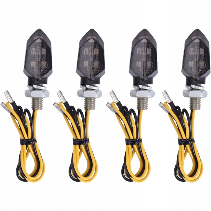 CLIGNOTANTS LED MOTOCYCLETTE QUADA SCOOTER M8 4X