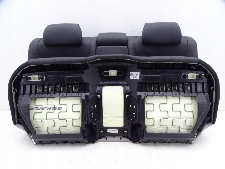 BMW 7 F01 F02 08-15 BANQUETTE ARRIÈRE ARRIÈRE ARRIÈRE NOIRE CUIR CHAUFFÉE 20 MILLE KM
