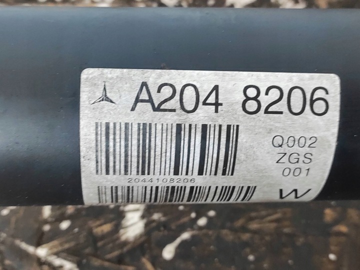 ARBRE DE TRANSMISSION ENSEMBLE MERCEDES-BENZ E W212 A2048206
