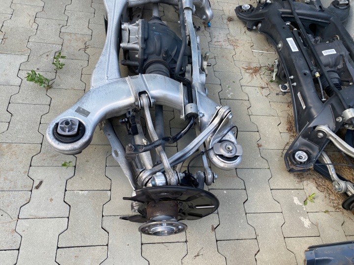 SUSPENSION ARRIÈRE COMPLET CHÂSSIS ROTULE DE DIRECTION MERCEDES S500 4,7 V8 W222