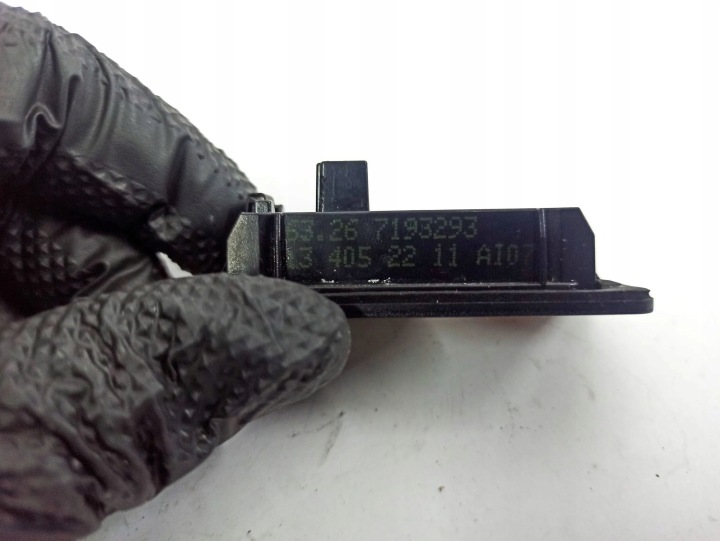 BMW 5 F10 F11 2013 AMPOULES CADRE DE PLAQUE D'IMMATRICULATION