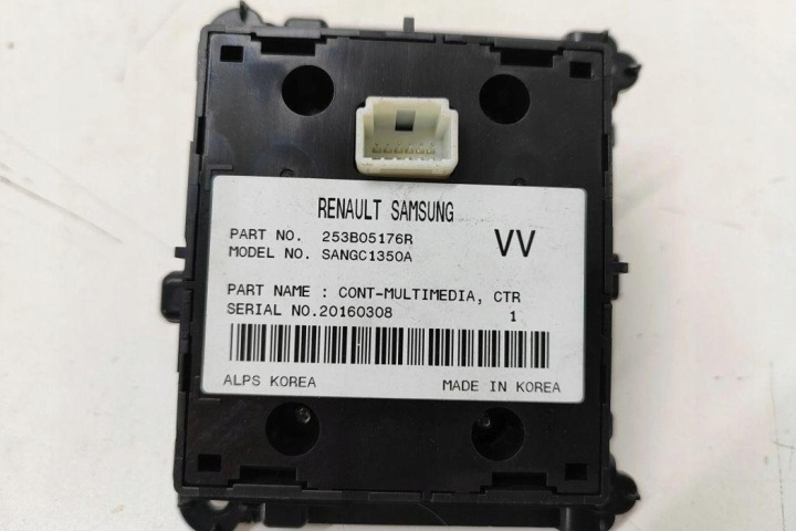 POIGNÉE ROTATIVE COMMANDE NAVIGATION RENAULT LAGUNA III GRANDTOUR (KT0/1)