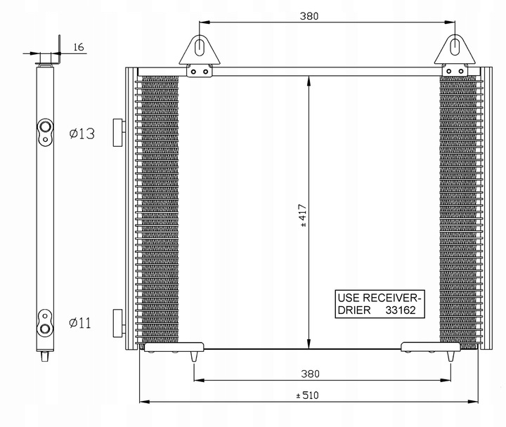 CONDENSADOR NRF 35351 