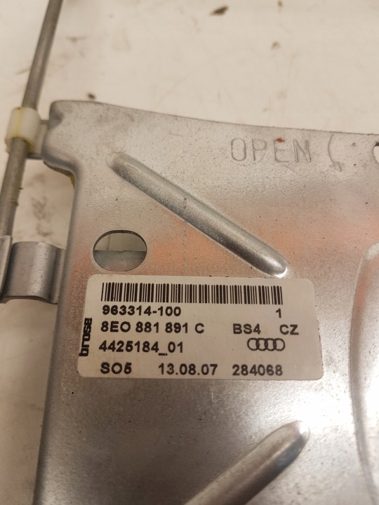 MÉCANISME DOSSIER SIÈGES AUDI Q7 A6 C6 8E0881891C