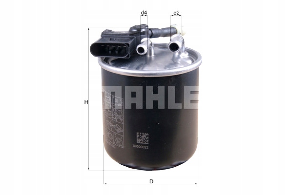 MAHLE FILTRO COMBUSTIBLES 