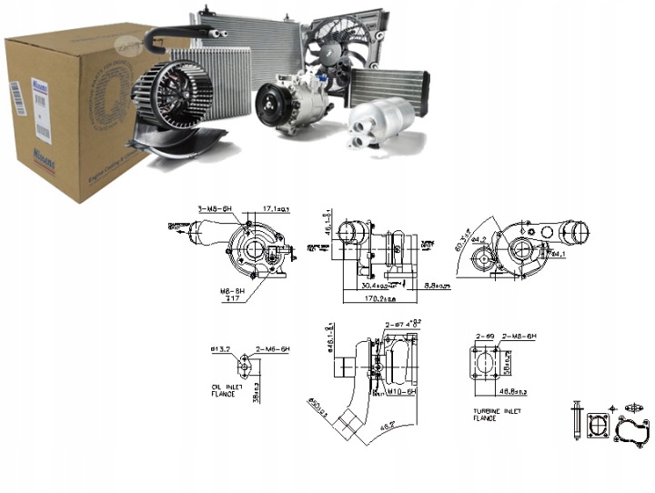TURBOCOMPRESSEUR NISSENS NEUF 93101/NIS