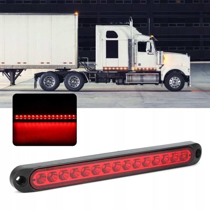 FEUX DE STOP PHARE ARRIÈRE ROUGE 10-30 V LED