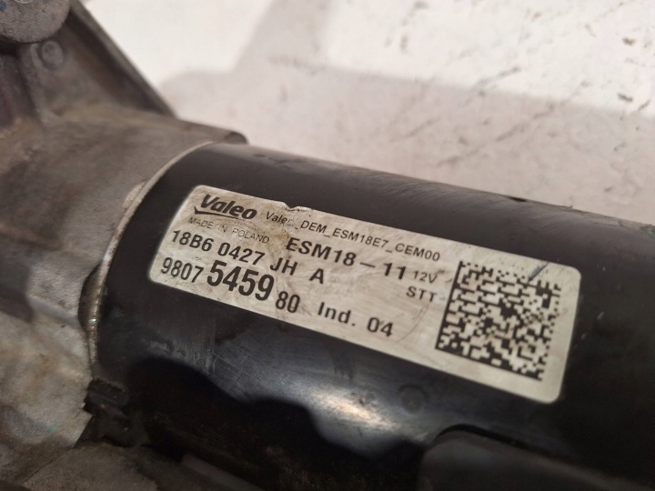 DÉMARREUR 9807545980 PEUGEOT 208 1.2 VTI 12-