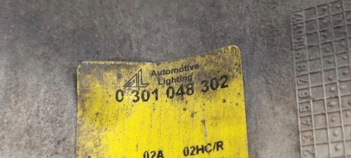 PHARE DROITE AVANT VW SHARAN (7M8, 7M9, 7M6) 0301048302 1.9L DIESEL 66KW