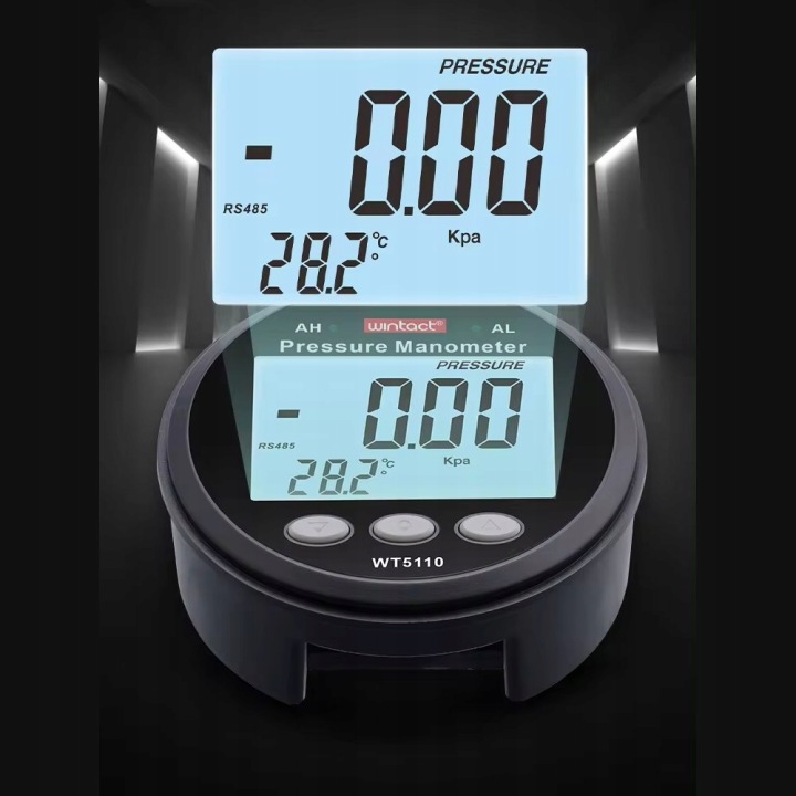 MANOMÈTRE MESURE PRESSION NUMÉRIQUE TESTEUR PRESSION 0 100KPA LCD ALARME