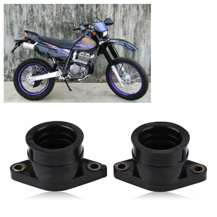 BUOT COLLECTEURS D'ADMISSION BRIDE VERS YAMAHA TT350 1986-1987 XT350 1985-2000