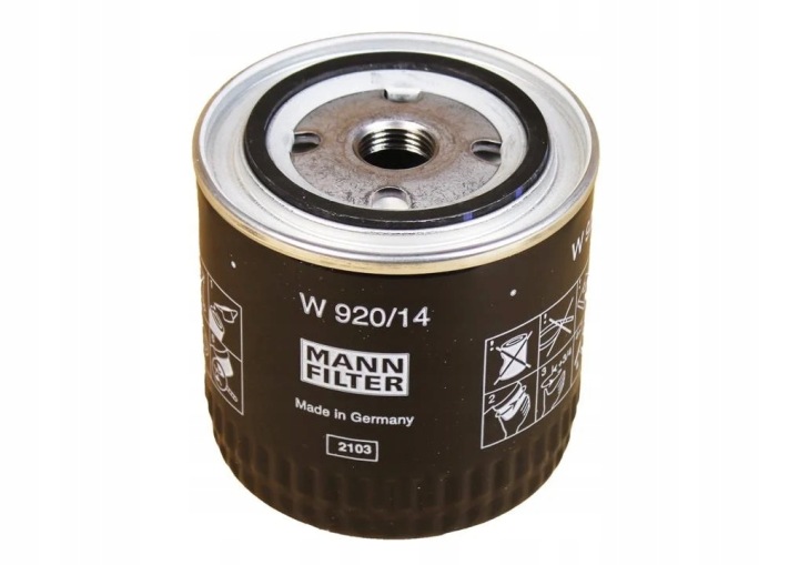 MANN-FILTER DANS 920/14 FILTRE HUILES