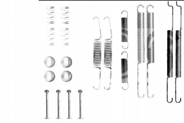 SPRINGS FOR PADS BRAKE SKODA OCTAVIA 96-10 A.B.S photo 2 - milautoparts-fr.ukrlive.com