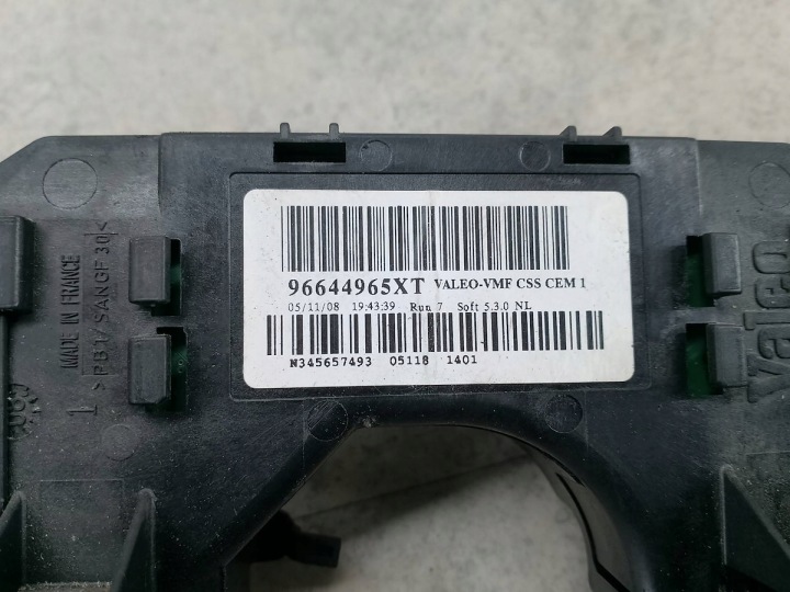 COMMUTATEUR COMPOSITE CIT. C4 GRAND PICASSO I 96644965XT 96591774XT VALEO