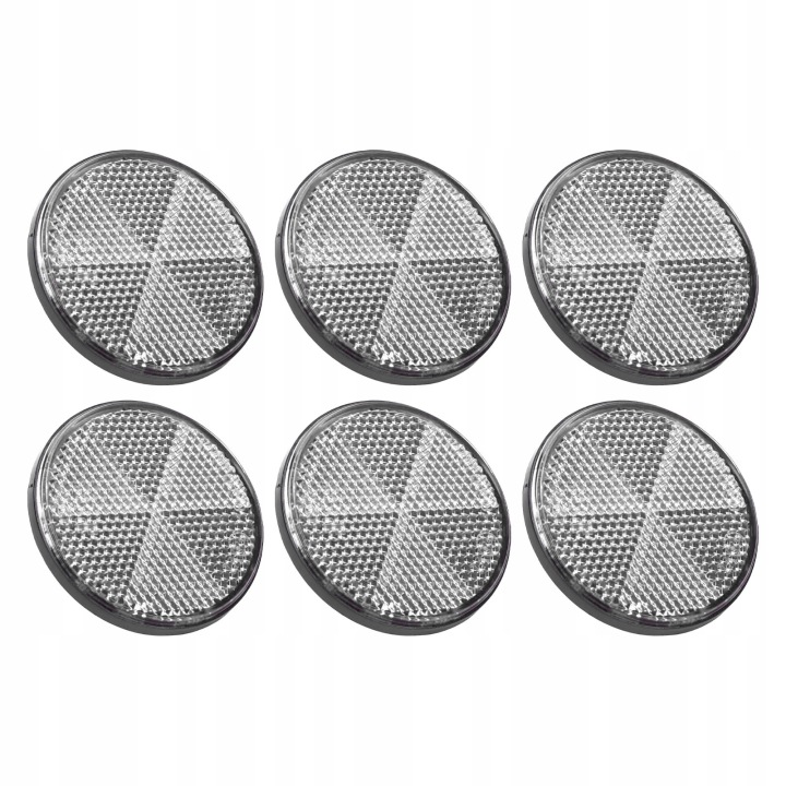 6PC OKRAGE PHARES SAMOPRZYLEPNE 2.24 POUCES PROJECTEUR TX