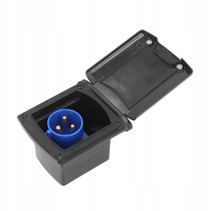 32A 220V-250V RV EXTÉRIEUR BOÎTE ALIMENTAIRE 3-PINOWE PRISE Y1