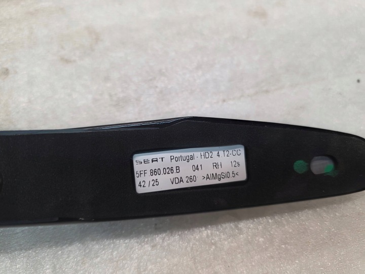 BARRES DE TOIT TOITS ENSEMBLE CUPRA FORMENTOR 5FF860026B GENUINE