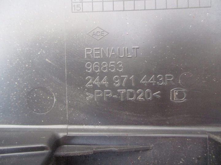 RENAULT CLIO IV CAPTUR I SUPPORT CHÂSSIS BATTERIE 12-19 ANNÉE