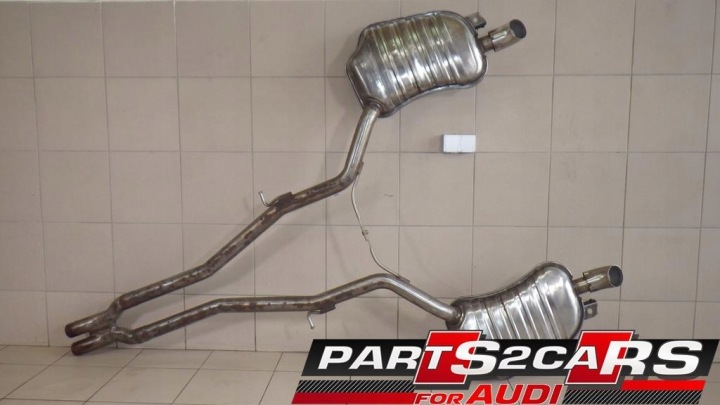 AUDI A8 D3 SILENCIEUX FINAL ÉCHAPPEMENT 4E0253612M