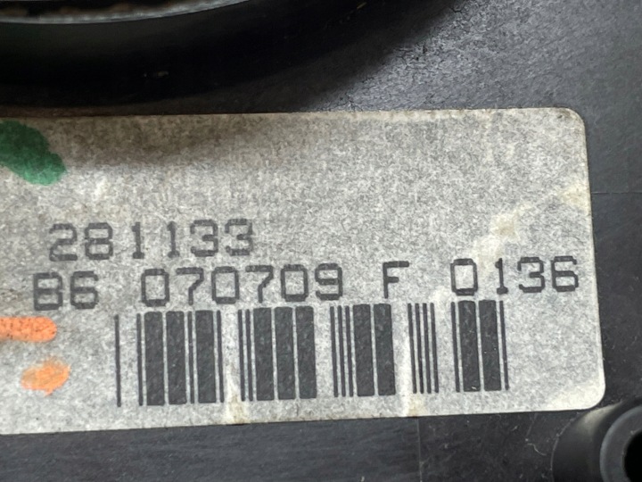 PEUGEOT 207 2009 COMMUTATEUR COMPOSITE