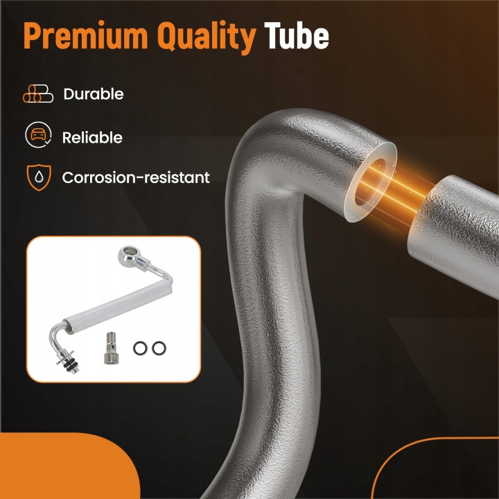 FIL DOPROWADZAJACY HUILE TURBOCOMPRESSEURS CHEVROLETA TRAX SONIC CRUZE 1.4