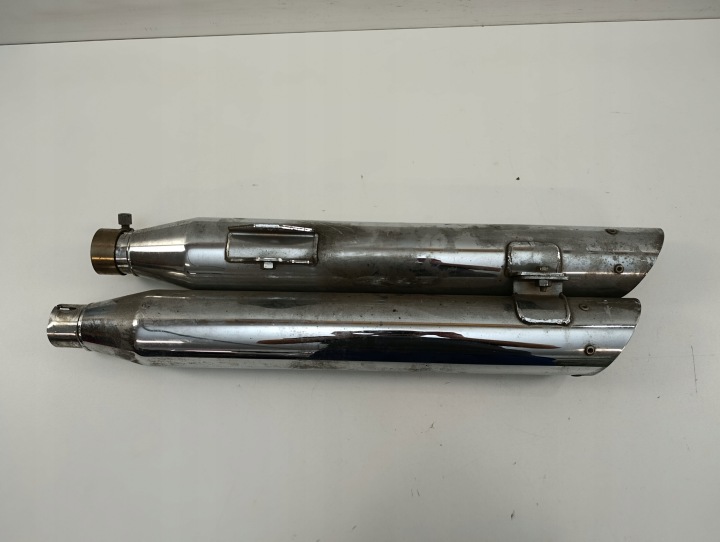 HARLEY DAVIDSON FAT BOB 08-11 SILENCIEUX ÉCHAPPEMENT ENSEMBLE 64705-08 64700-08