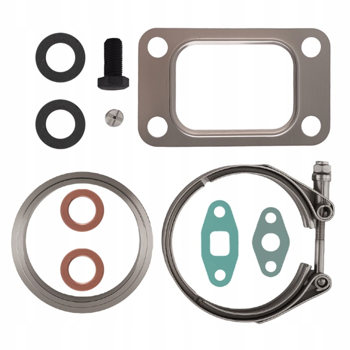 TURBOCOMPRESSEUR BILLET GT3037 T3 AVEC KOLNIERZEM VERS 4/6 PISTONS 2,5 L-3,0 GAUCHE